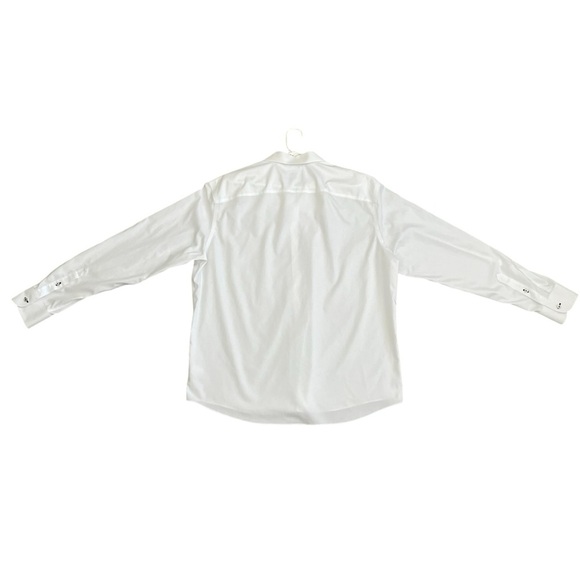 Untuckit Las Cases Wrinkle Free Cotton Men's Classic Button Down White Shirt XXL - Picture 4 of 8